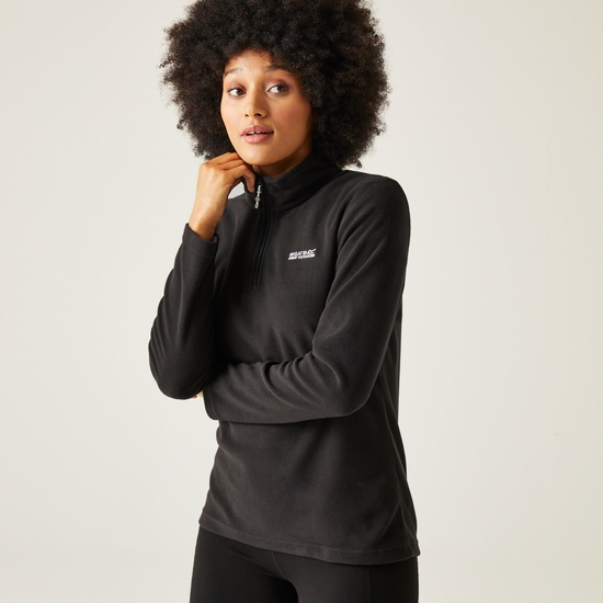 Women's Sweethart Lightweight Half-Zip Fleece Black