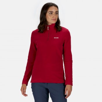 Women's Sweethart Lightweight Half-Zip Fleece Dark Cerise