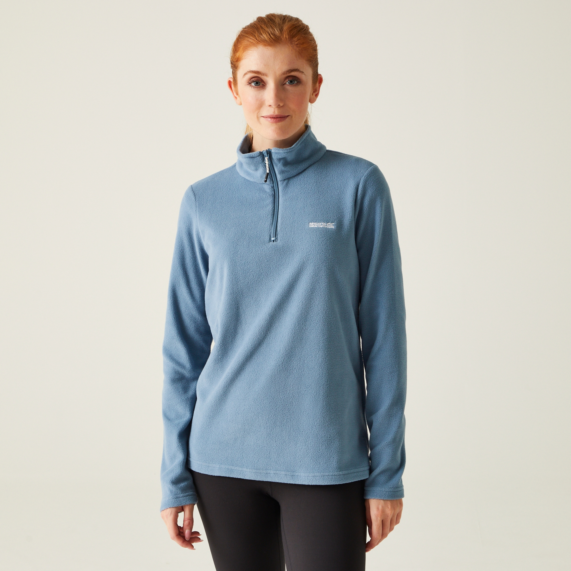 Regatta Polar damski z suwakiem 1/2 Sweethart Niebieski