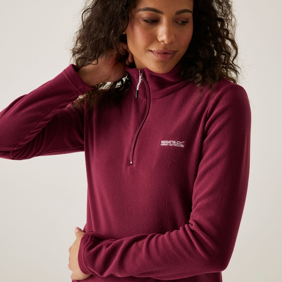 Women's Sweethart Lightweight Half-Zip Fleece Dark Pimento