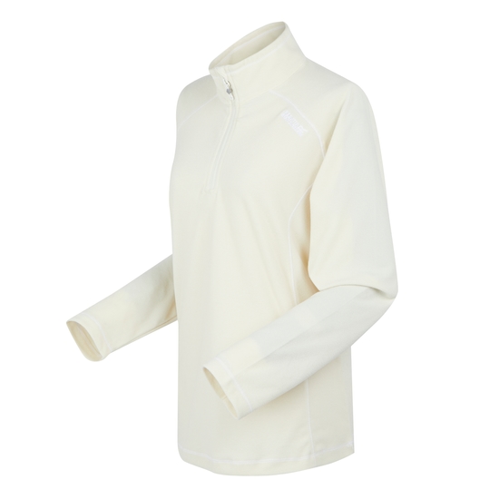 Women's Montes Lightweight Half-Zip Fleece Polar Bear 