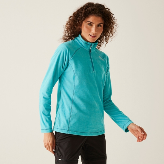 Women's Montes Lightweight Half-Zip Fleece Tahoe Blue