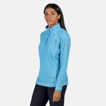Women’s Montes Lightweight Half-Zip Fleece Blue Aster