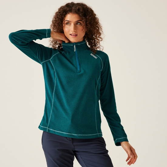 Women's Montes Lightweight Half-Zip Fleece Gulfstream