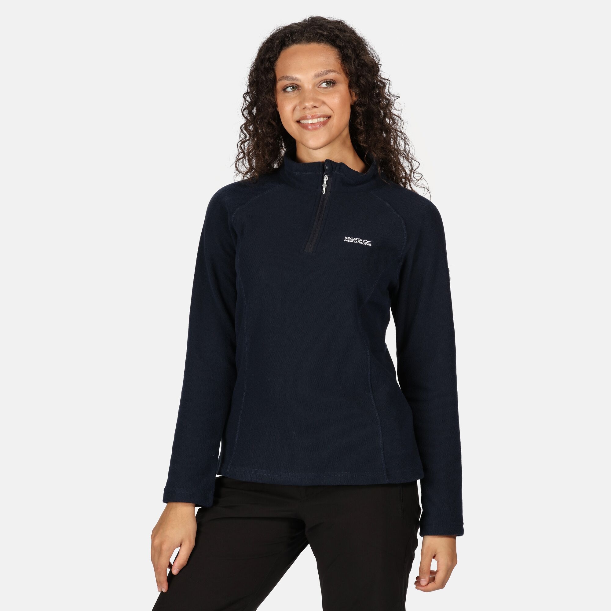 Regatta Damski polar z suwakiem Women's Kenger Granatowy