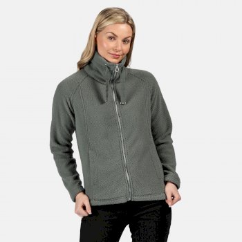 Women's Zaylee Full Zip Mid Weight Fleece Balsam Green