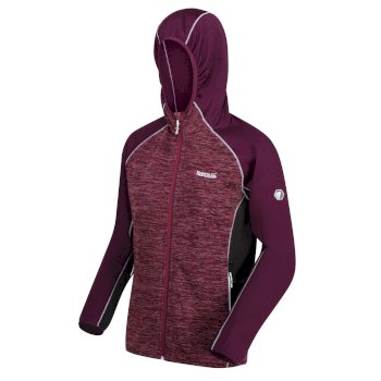 purple fleece jacket women's
