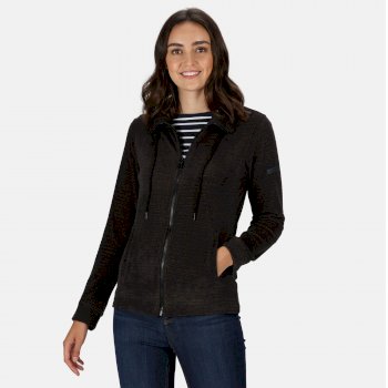 Women's Edlyn Full Zip Fleece Black