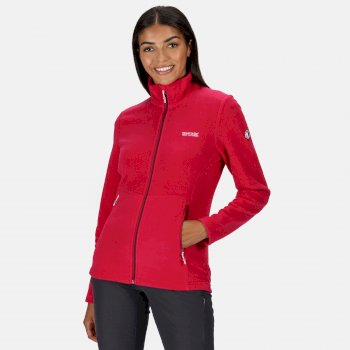 Womens walking fleece full zip clearance