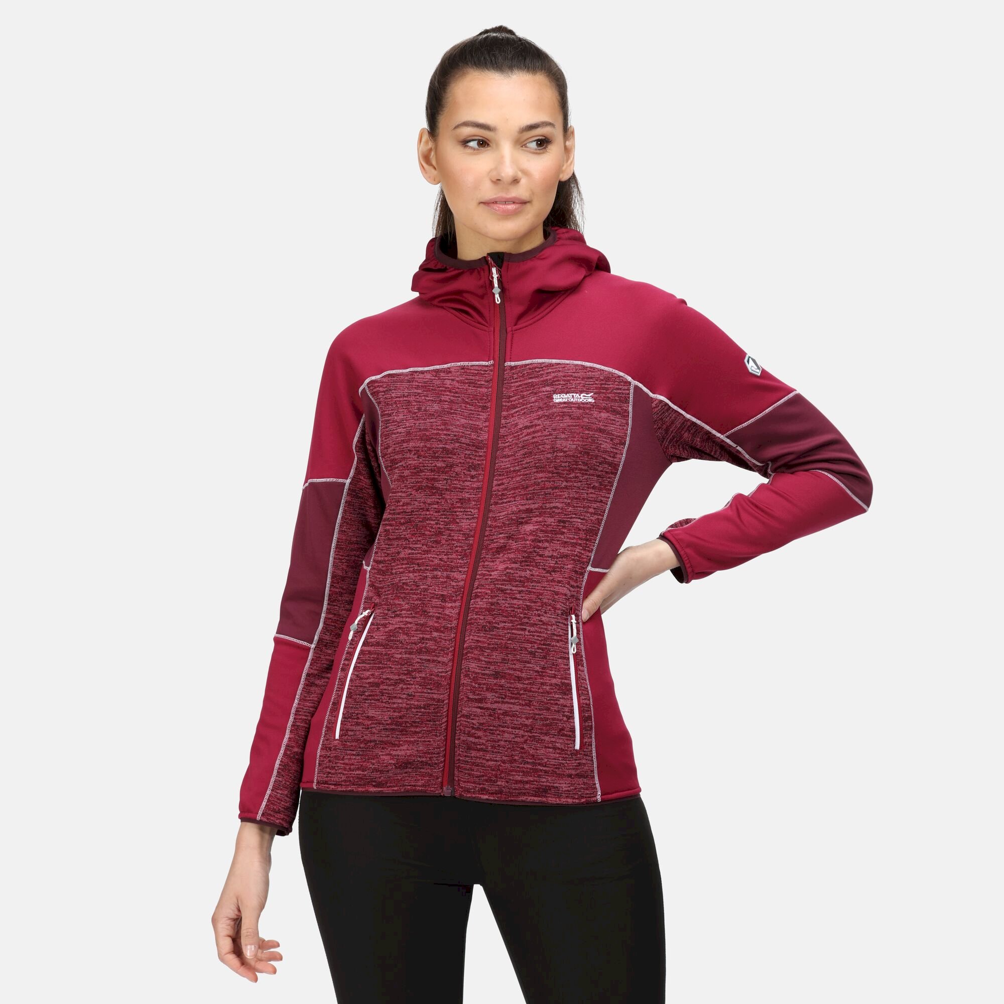 micro fleece women's full zip