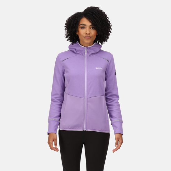 Women's Highton Pro Full Zip Fleece Light Amethyst Pastel Lilac