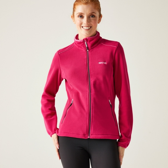 Women's Floreo IV Full Zip Fleece Pink Potion Flamingo Pink