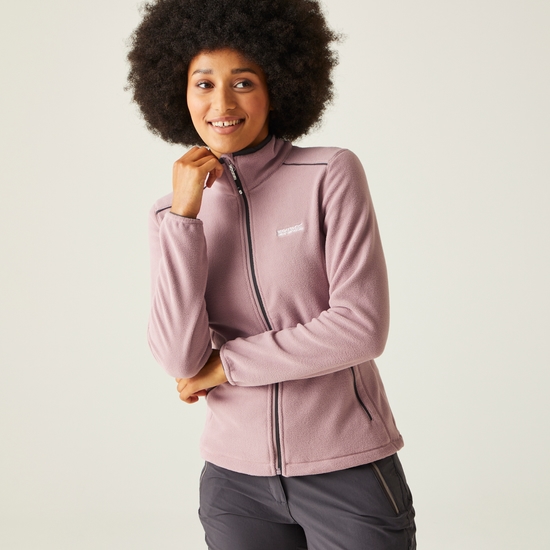 Floreo IV Femme Polaire zippé Violet