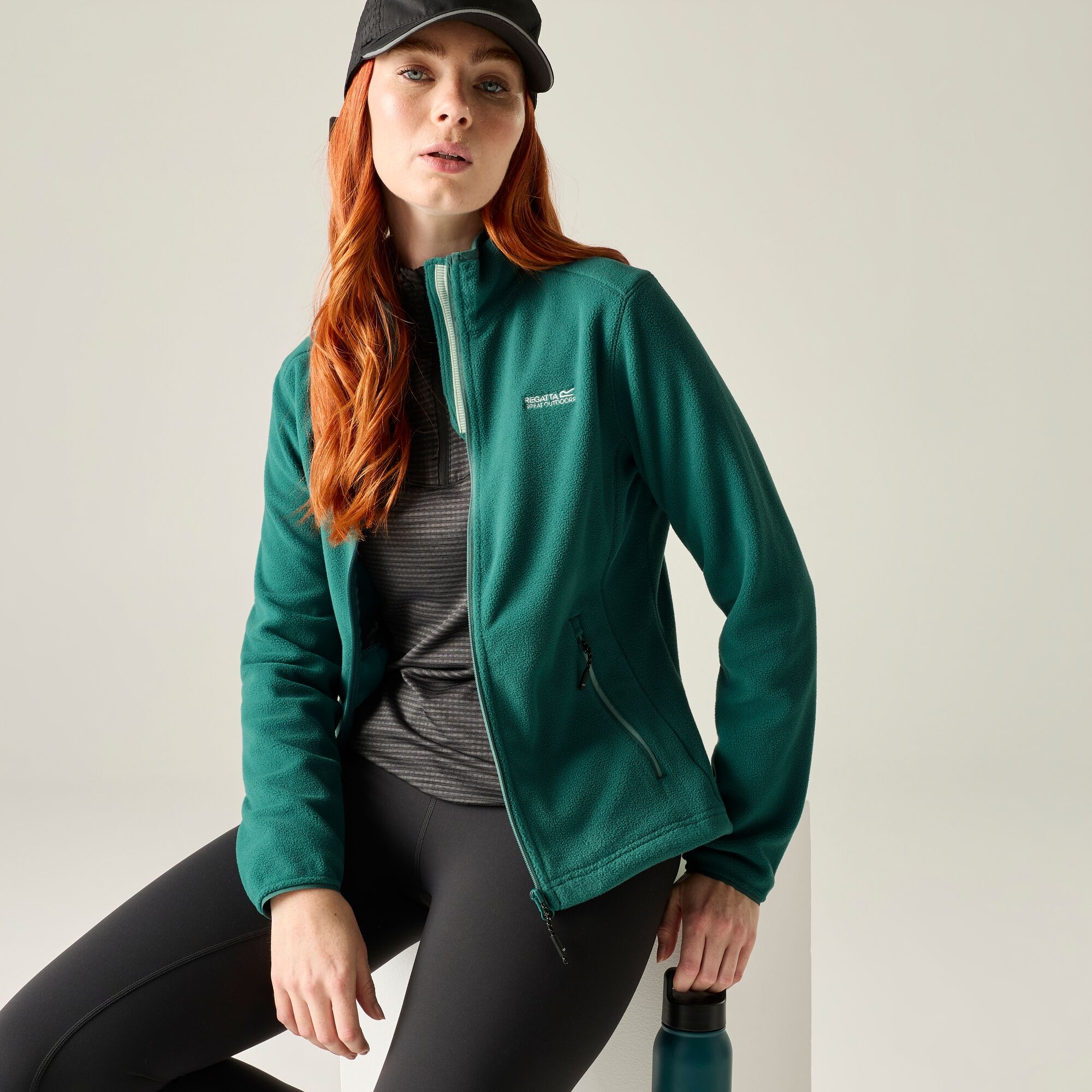 Regatta Women's Floreo Iv Fleece - Green Size 20