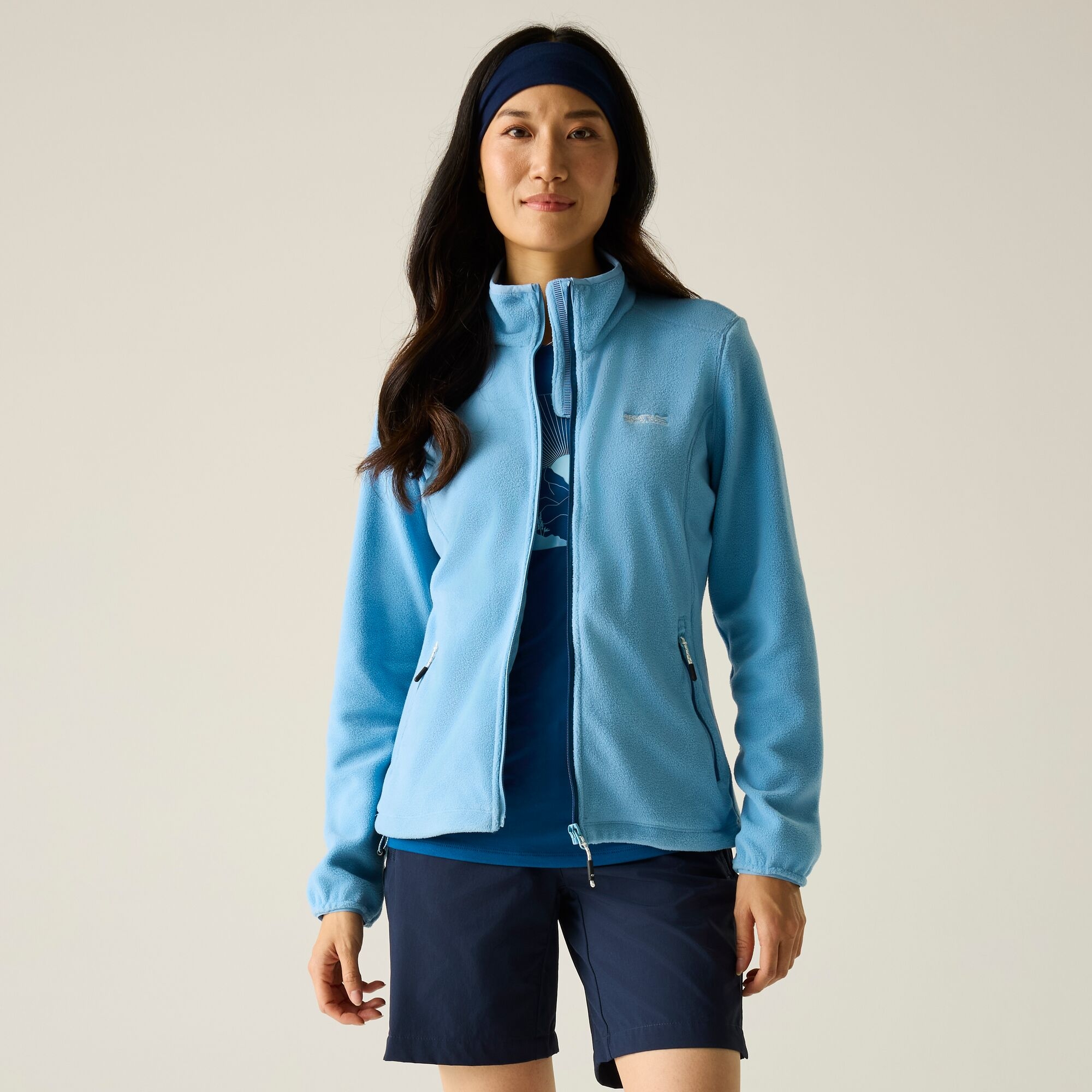 Regatta Women's Floreo Iv Fleece - Blue Size 10 - Image 3