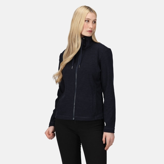 Women's Kizmitt Full Zip Jumper Navy Black Marl