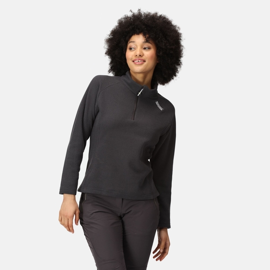 Kenger II Polaire 1/4 zip pour femme Gris