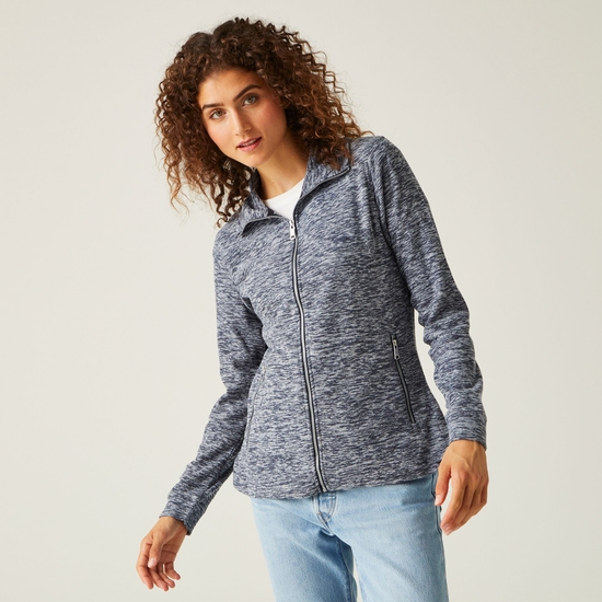 Women's Azaelia Full-Zip Fleece Navy Marl 