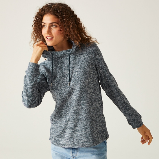 Women's Azaelia Lightweight Hoodie Navy Marl 