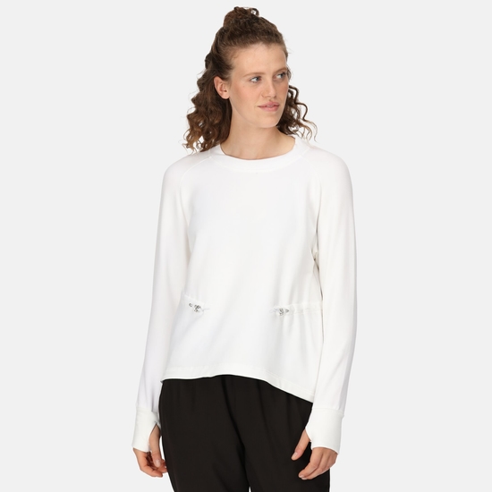 Narine Sweatshirt für Damen Weiß