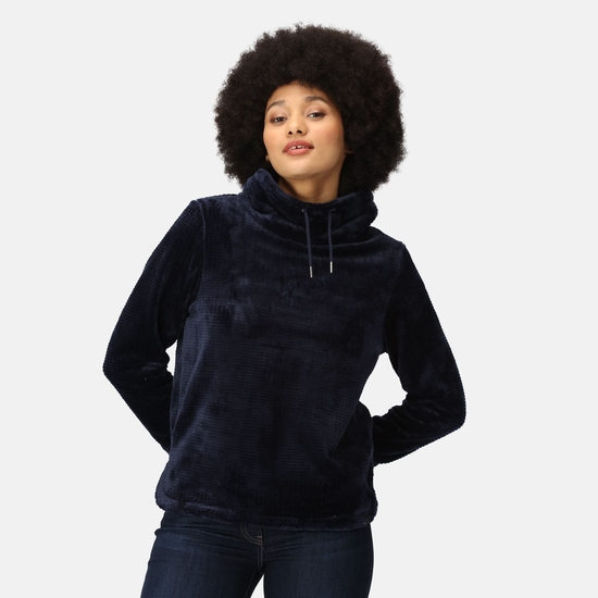 Bardou Femme Pull pelucheux Marine