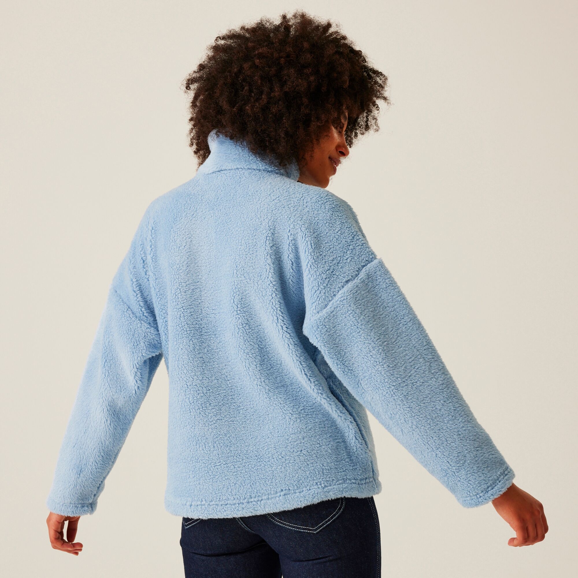 Regatta Damski polar z suwakiem Zeeke Jasnoniebieski