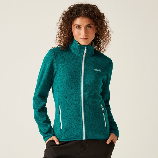 Women's Newhill Full Zip Fleece Gulfstream Sea Haze