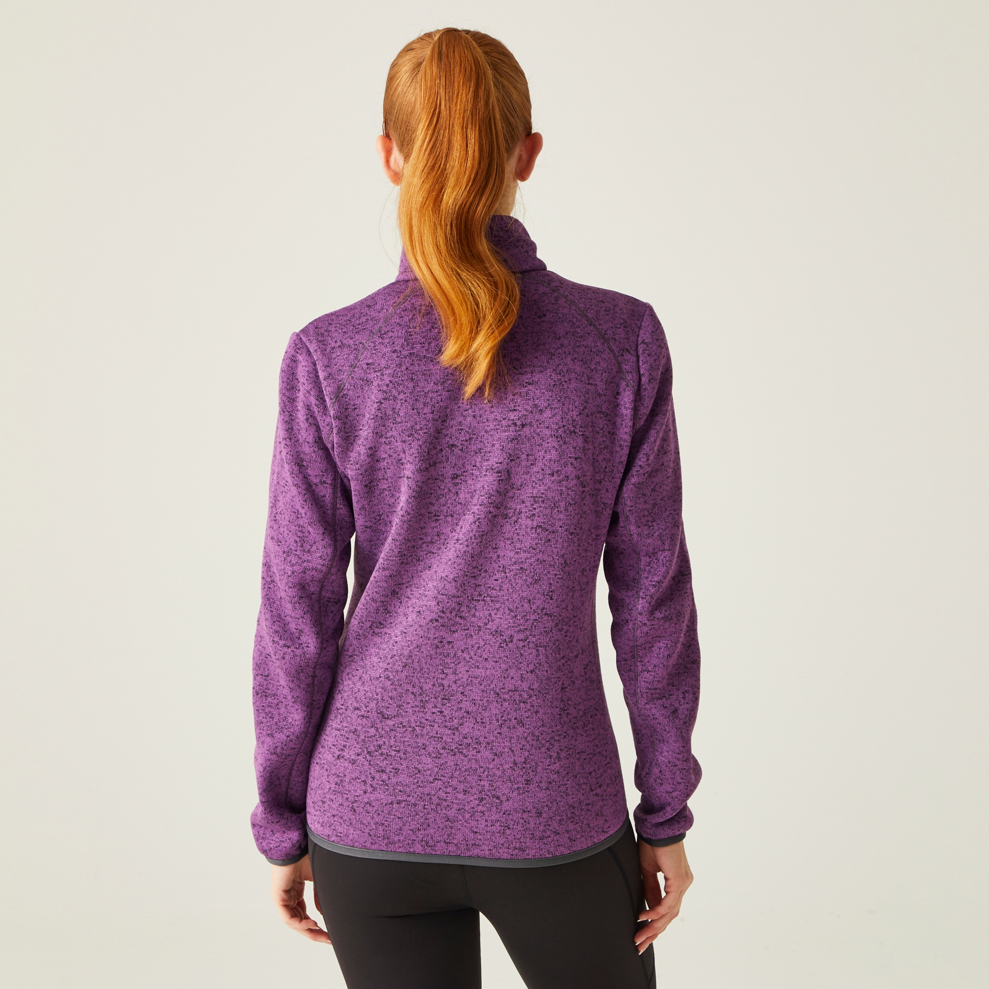 Regatta Damski polar z suwakiem Newhill Fioletowy