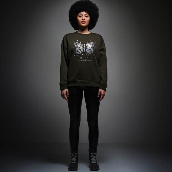 Christian Lacroix - Women's Beauvision Sweatshirt Dark Khaki