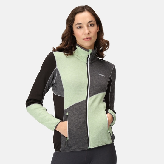 Women's Lindalla VI Lightweight Fleece Quiet Green Seal Grey