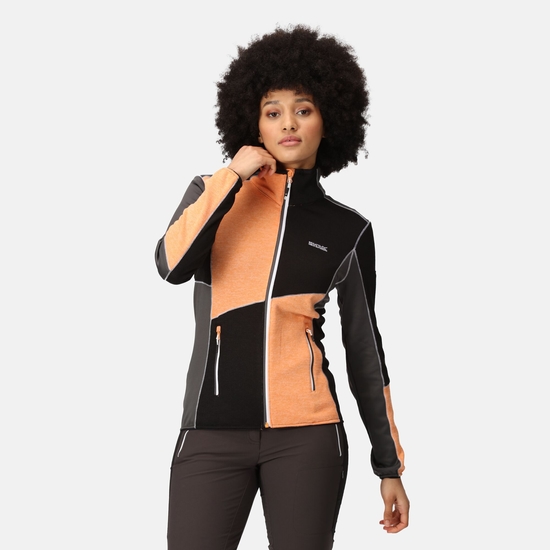 Women's Lindalla VI Lightweight Fleece Apricot Crush Black