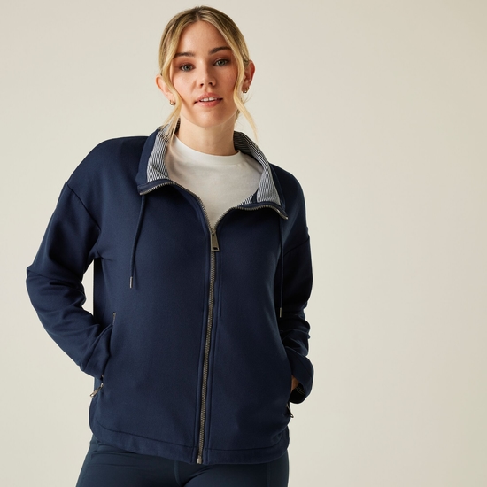 Women's Ashlynn Knitted Fleece Navy