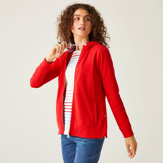 Women's Bayletta Full Zip Hoody High Risk Red