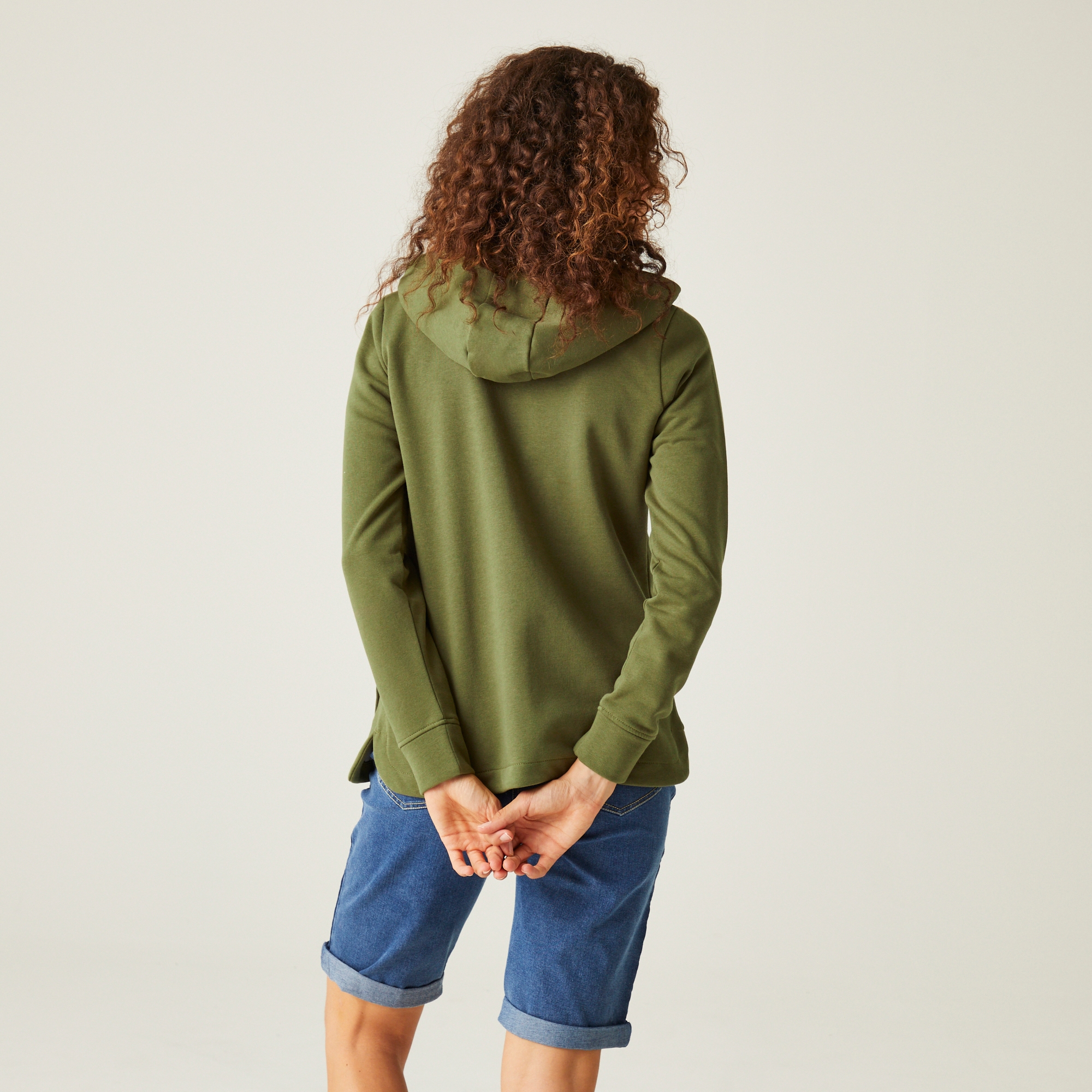 Regatta Damska bluza z kapturem Bayletta Zielony