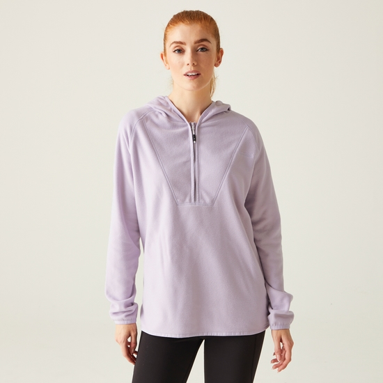 Women's Warriewood Half Zip Fleece Lilac Frost