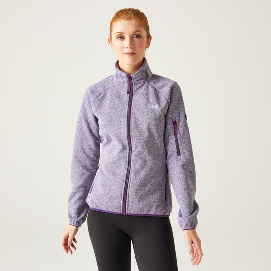 Women's Ravenhill Full Zip Fleece Lilac Frost Sunset Purple