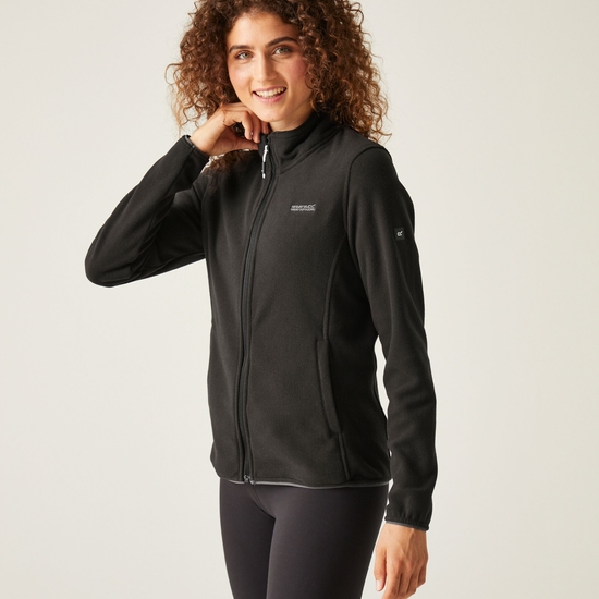 Women's Clemance IV Full Zip Fleece Black