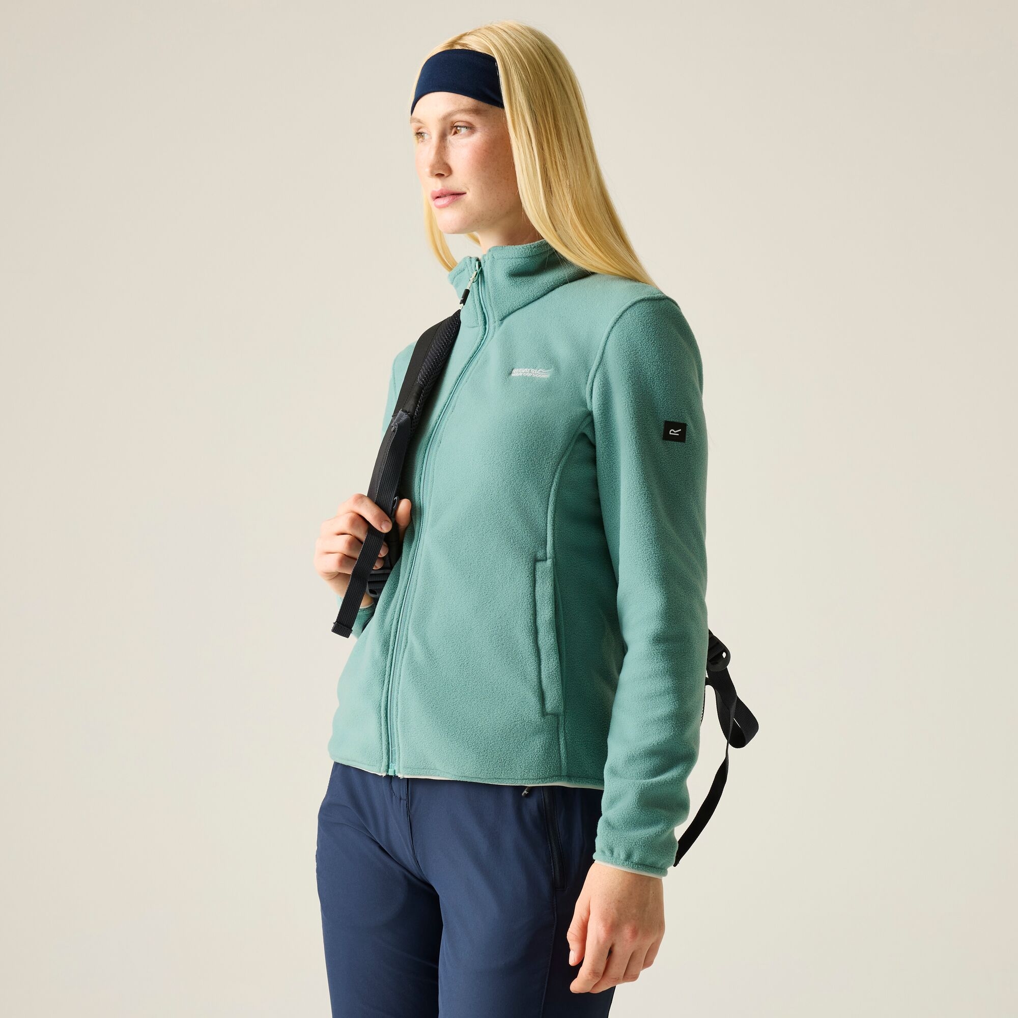 Regatta Clemance Iv Fleece Size: 24 Women's Green