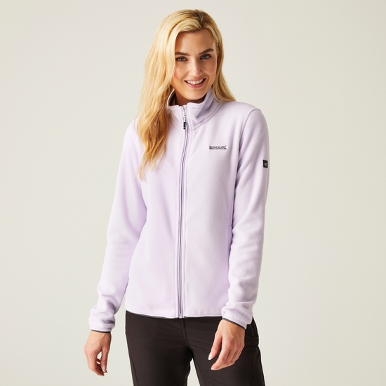 Clemance IV Femme Polaire zippée Violet