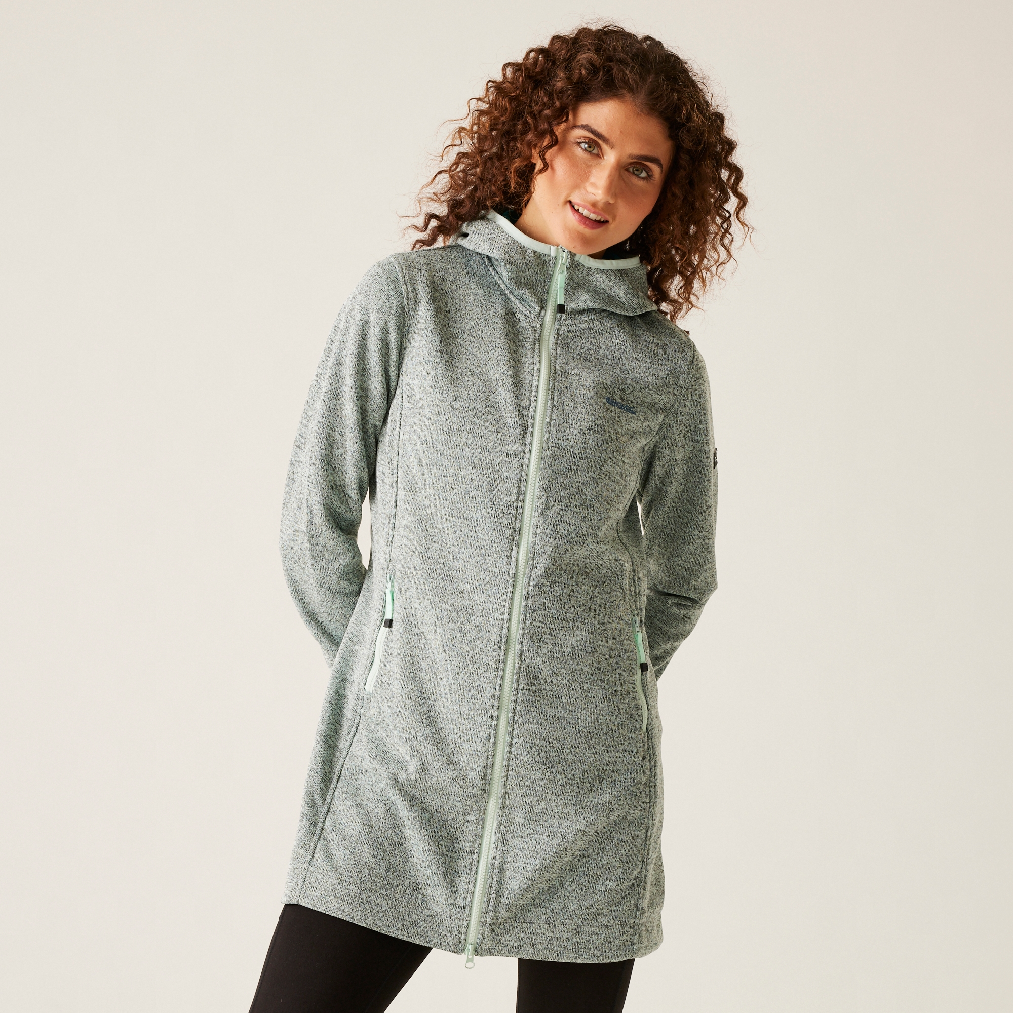 Regatta Damska Bluza Bloomfield Longline Niebieski, Rozmiar: 40