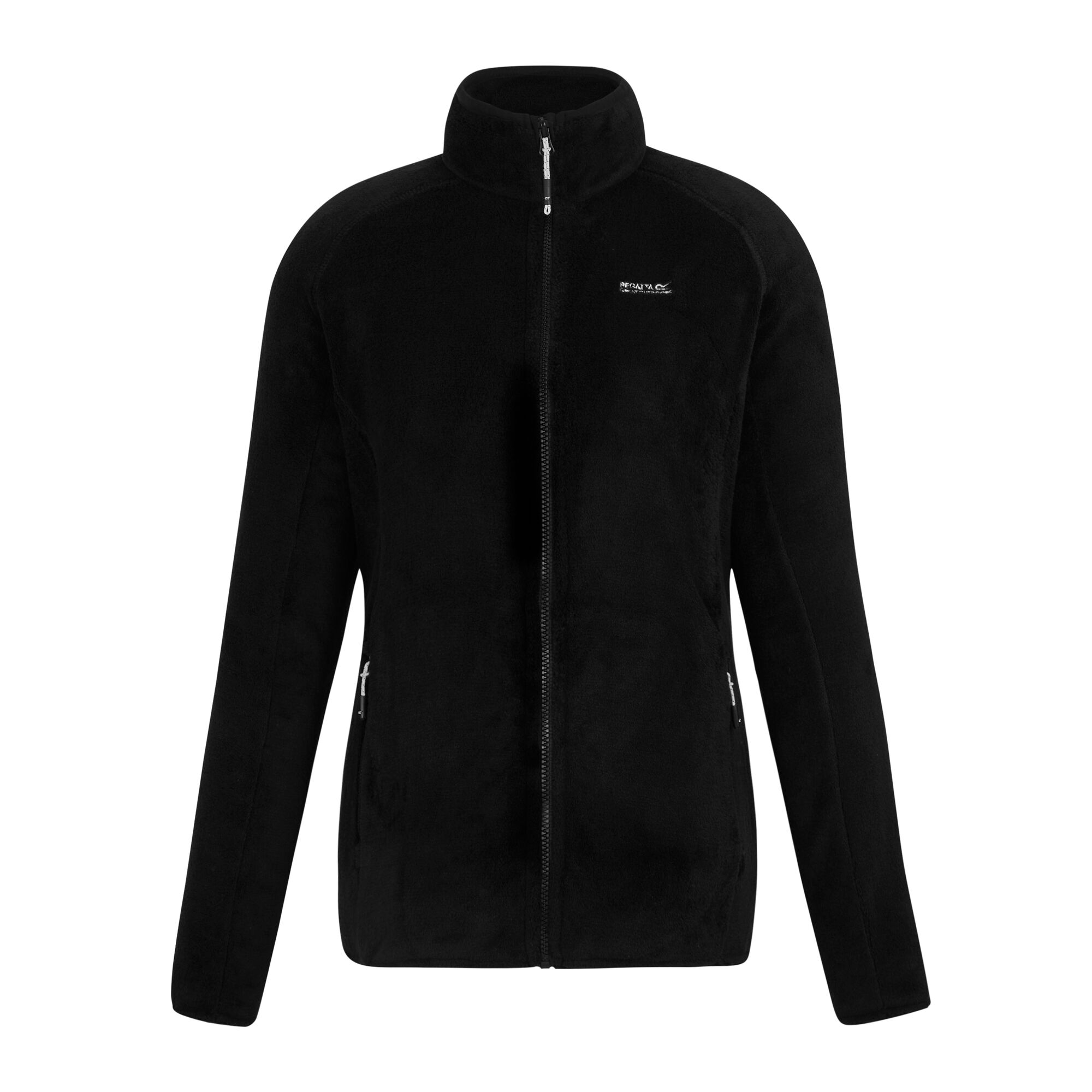 Regatta Damski Polar z Suwakiem Lakara Fluffy Czarny
