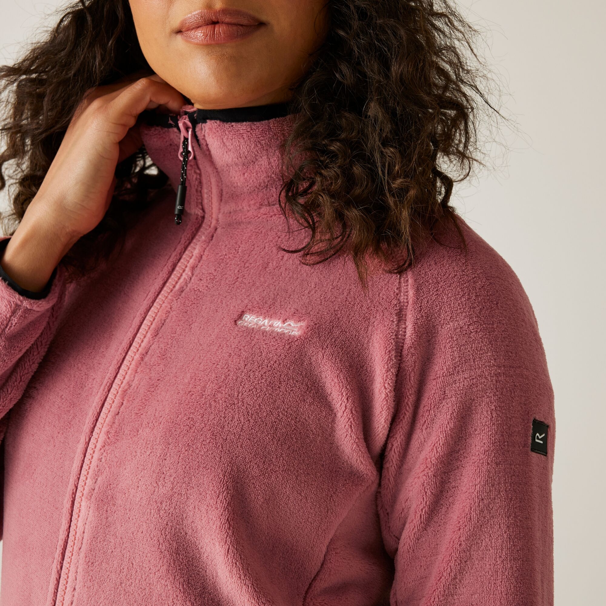 Regatta Polar damski rozsuwany Lakara Fluffy Różowy