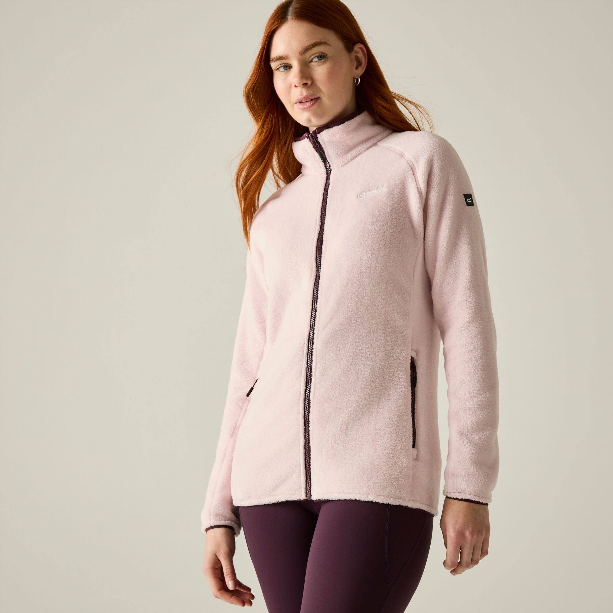 Regatta   Polar damski rozsuwany Lakara Fluffy Różowy