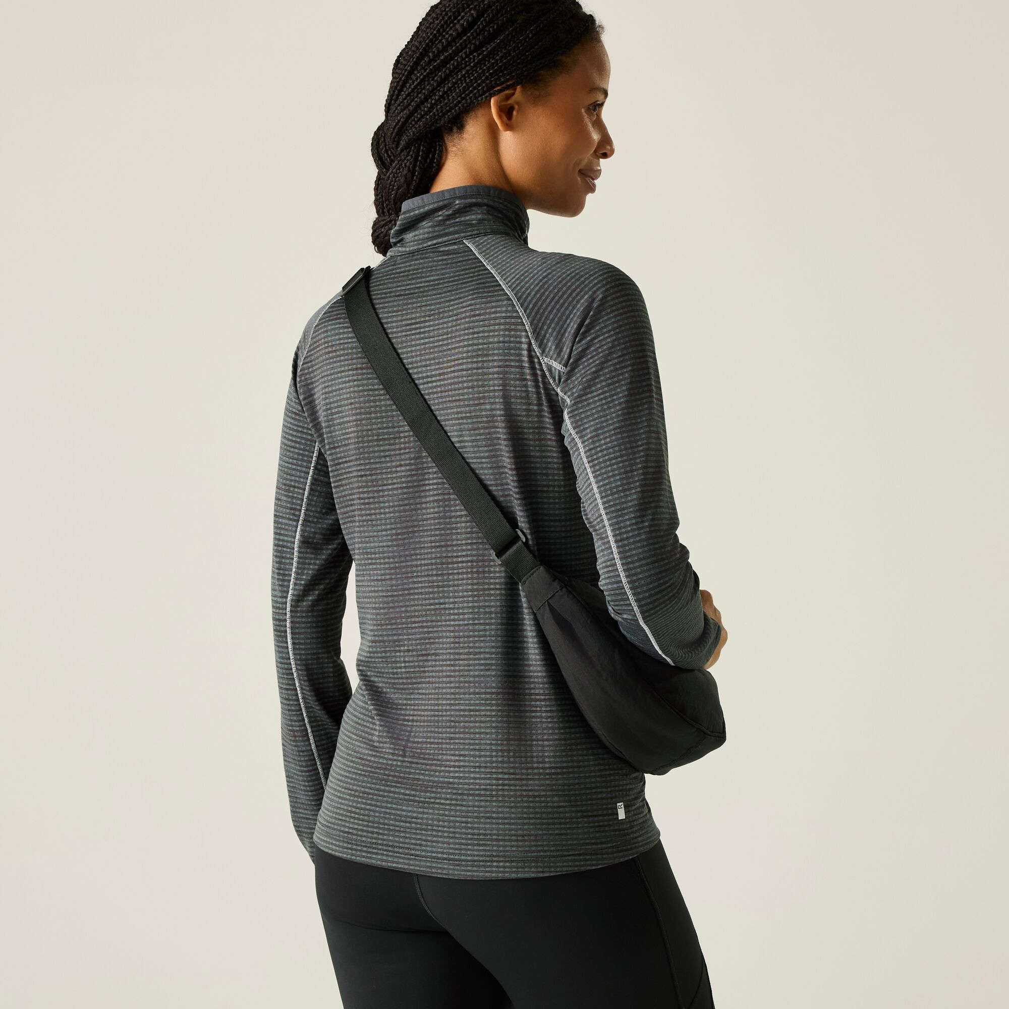 Regatta Polar damski z suwakiem 1/2 Yonder II Szary