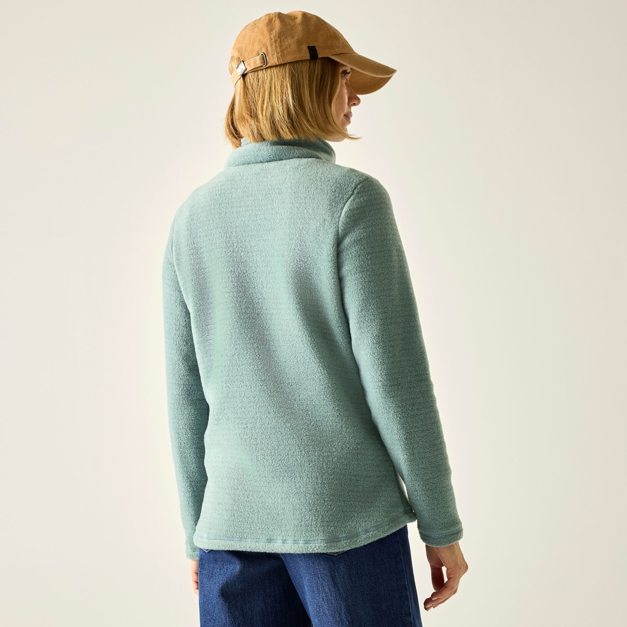 Regatta Regatta Polar damski z krótkim zamkiem Solenne II Zielony