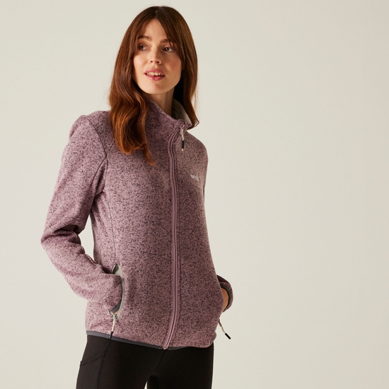 Polaire zippée Newhill II pour femme Rose