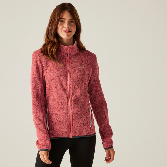 Polaire zippée Newhill II pour femme Rose