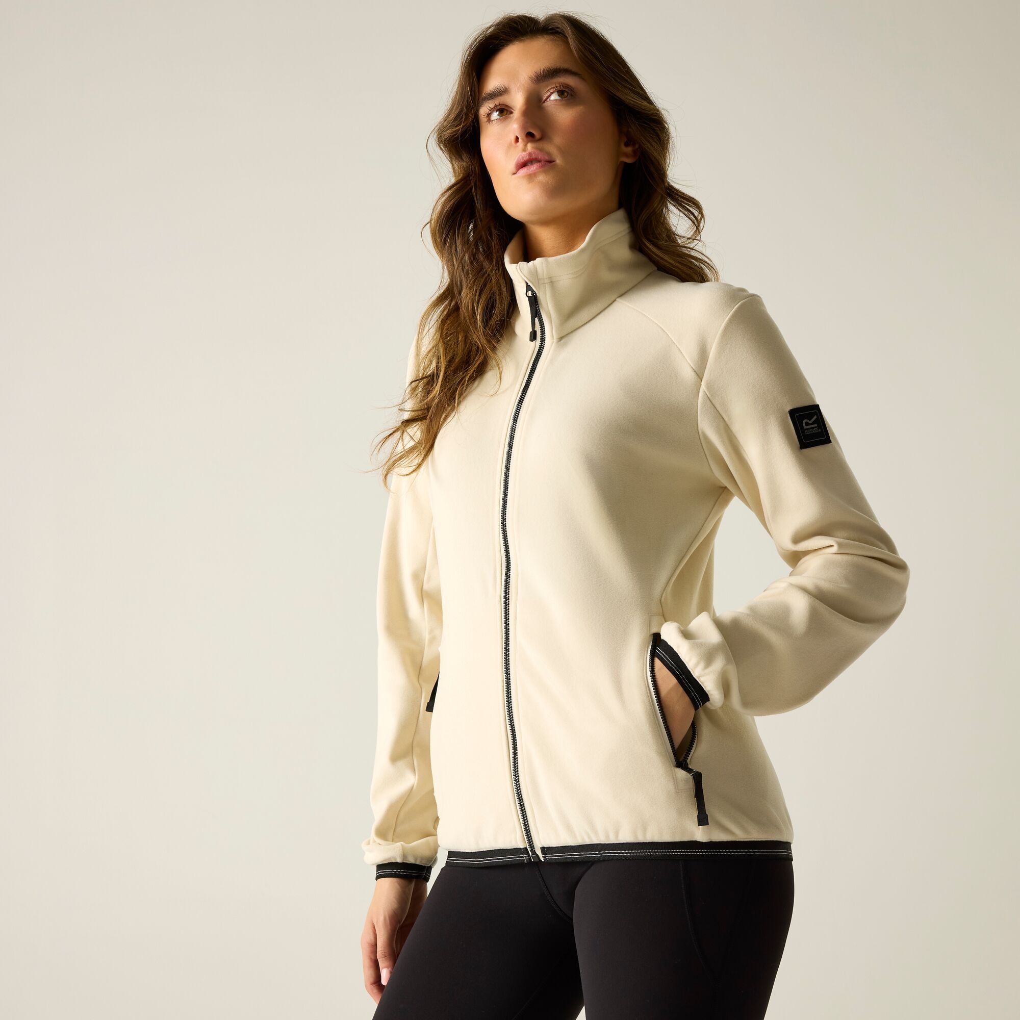 Regatta   Polar damski rozsuwany Malana Biały