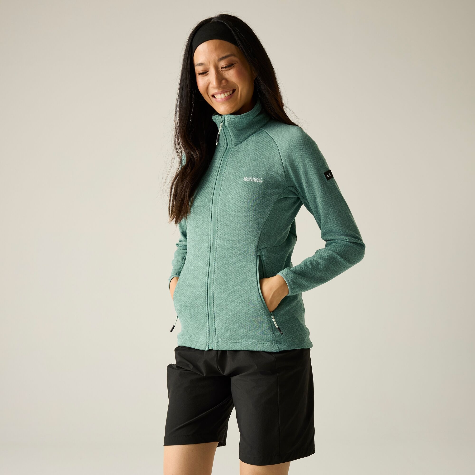 Regatta   Kurtka damska softshell Malana Zielony