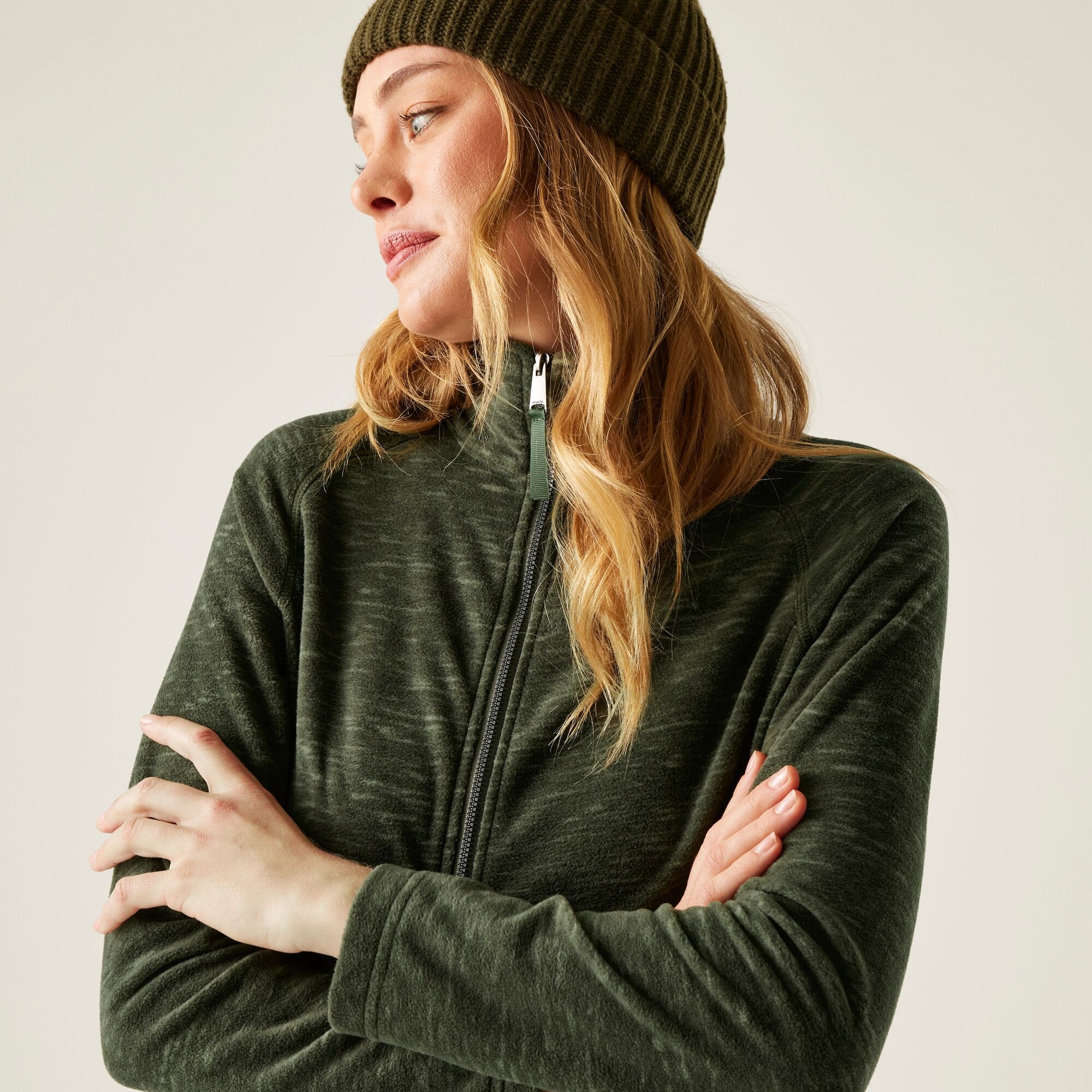 Regatta Polar damski rozsuwany Mayse Zielony